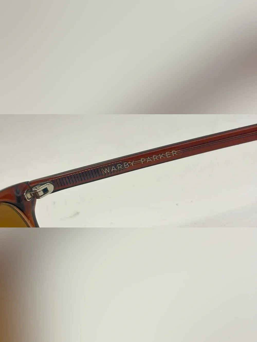 Warby Parker Downing 611 Brown Oval Sunglasses Frames Only
